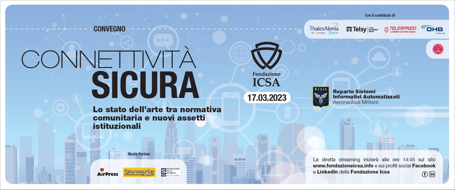 Convegno Connettività Sicura – Foto Gallery e video della diretta