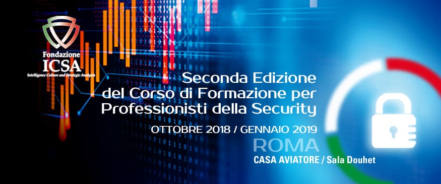 Seconda Edizione del Corso di Formazione per Professionisti della Security