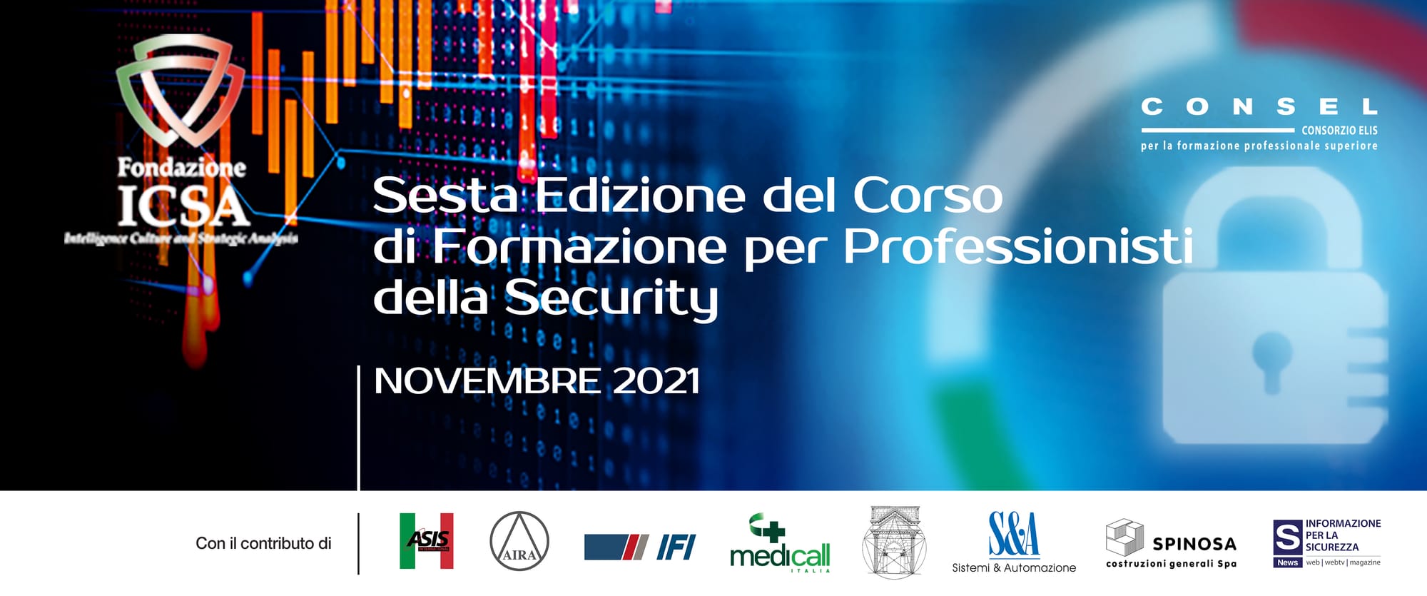 Sesta Edizione del Corso di Formazione per Professionisti della Security
