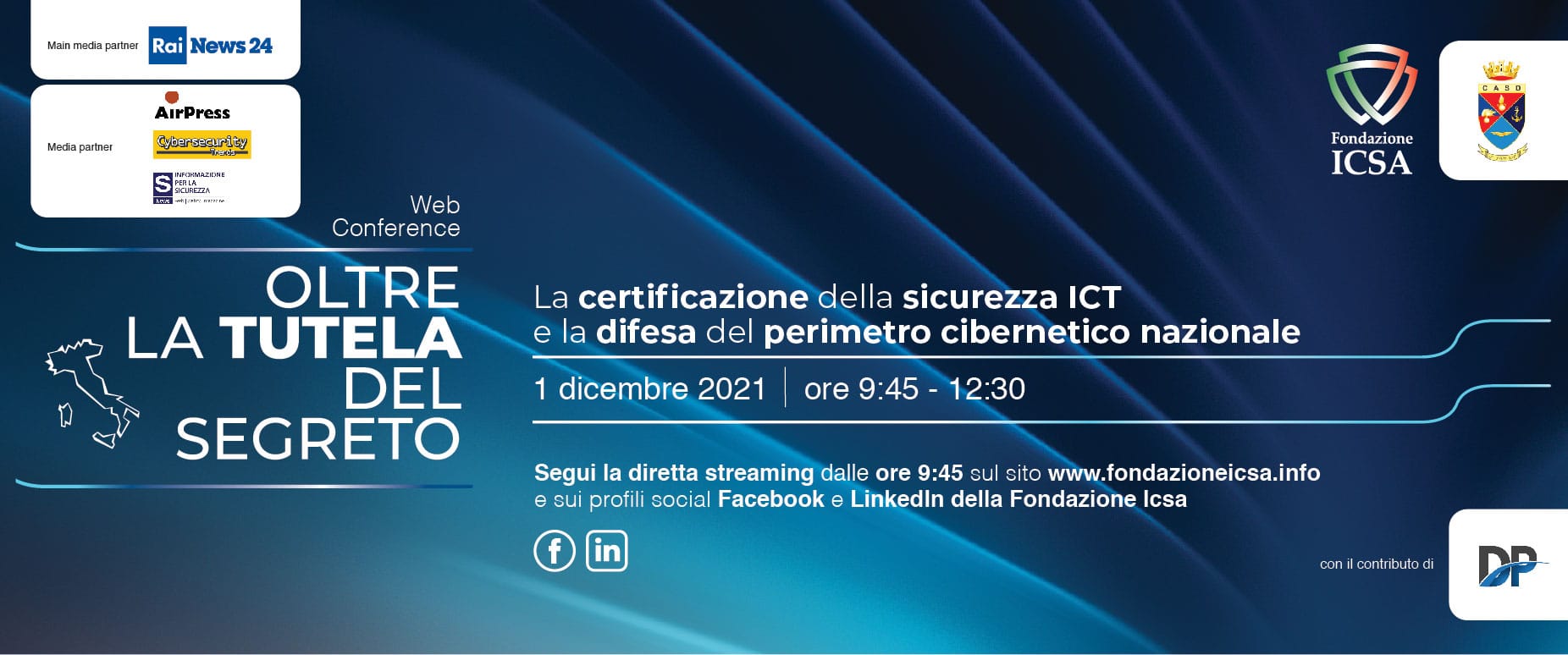 Live Web Conference: Oltre la tutela del segreto