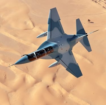 M346, un biposto per Putin e Trump