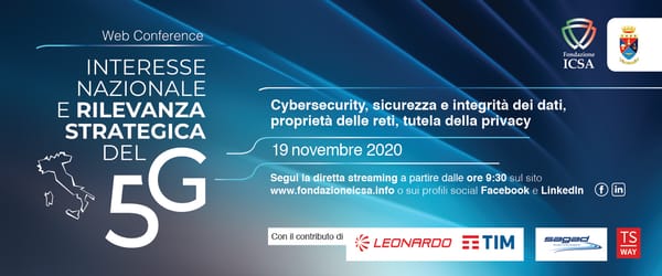 Interesse nazionale e rilevanza strategica del 5G