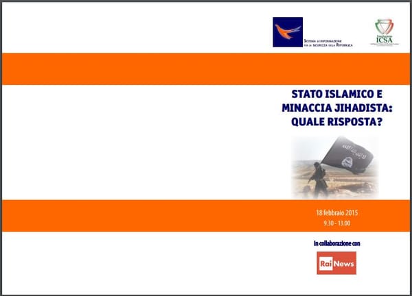 Stato islamico e minaccia jihadista: quale risposta?